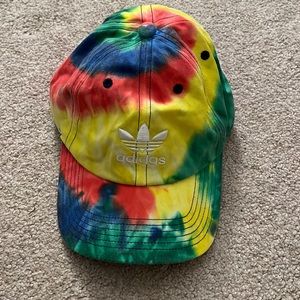 adidas Rainbow Tie-Dye Dad Hat